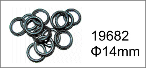Λαστιχάκια στεγανοποίησης Φ14mm για 19681